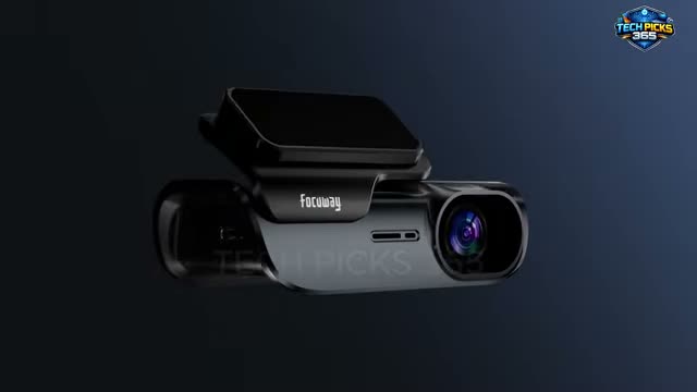 FOCUWAY 4K Front and Rear Dash Cam