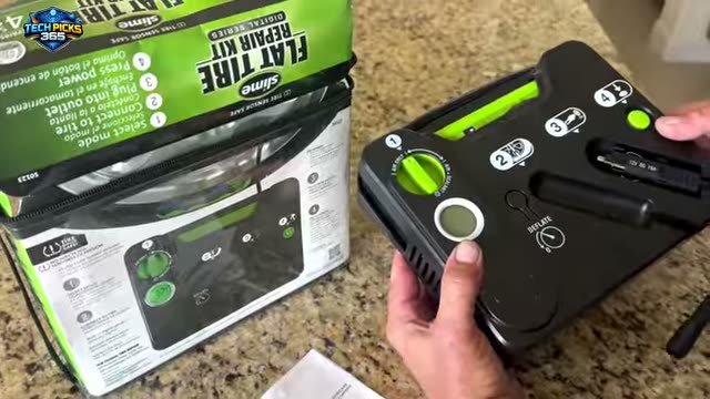 Slime 50122 Flat Tire Puncture Emergency Kit