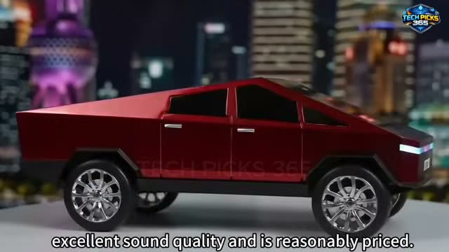 WS-580 Cybertruck Portable Bluetooth Speaker:
