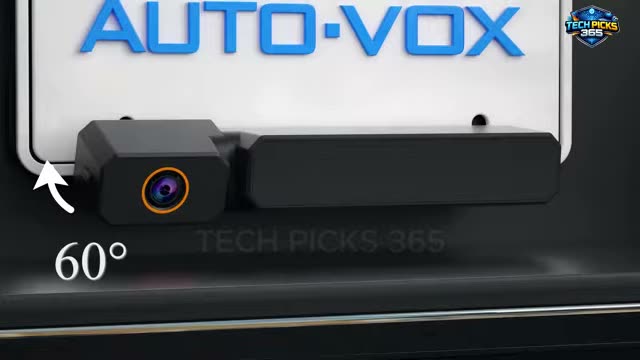 AUTO-VOX Solar Wireless Backup Camera with 5" 1080P Monitor