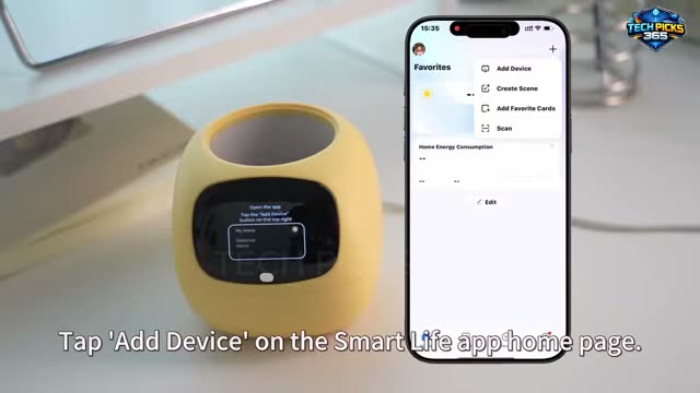 Smart Plant Pot with Visual Display: