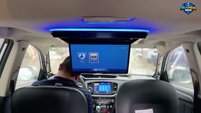 Car Ceiling-Mounted Display