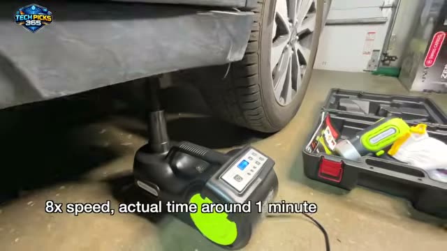 E-HEELP Electric Car Jack Kit 5Ton 12V Hydraulic