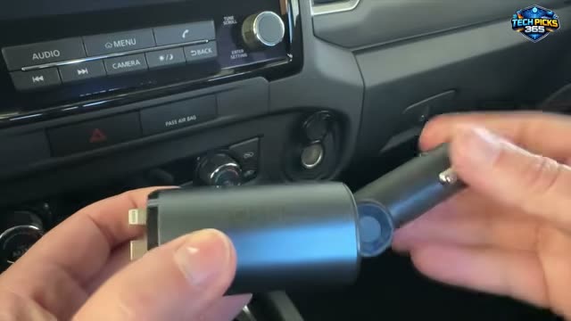 4-In-1 Collapsible Car Charger