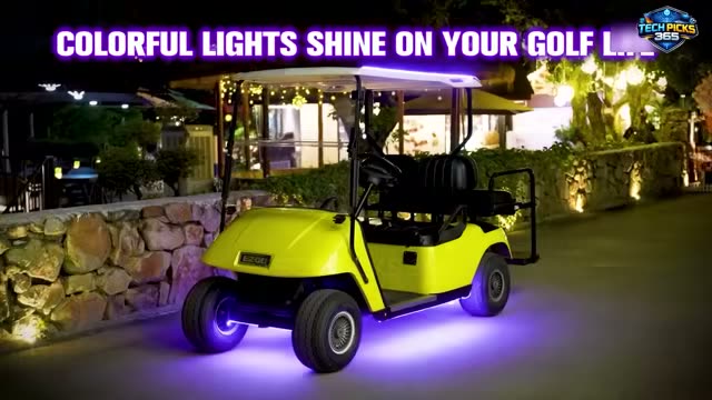Golf Cart LED Underglow Light Kit
