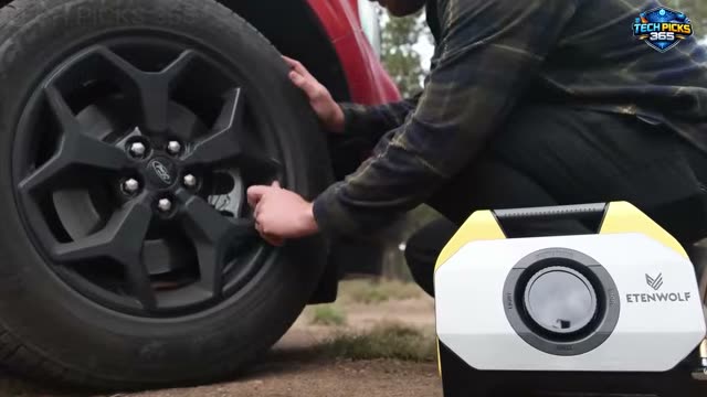 ETENWOLF VORTEX S6 Tire Pump: