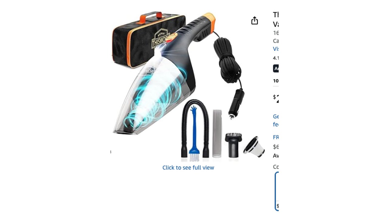 ThisWorx Car Vacuum Cleaner 2.0 (TWC-02)